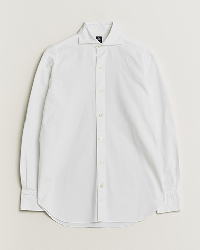 Pre-owned Finamore Napoli Gaeta Oxford Cut Away Shirt White S – White