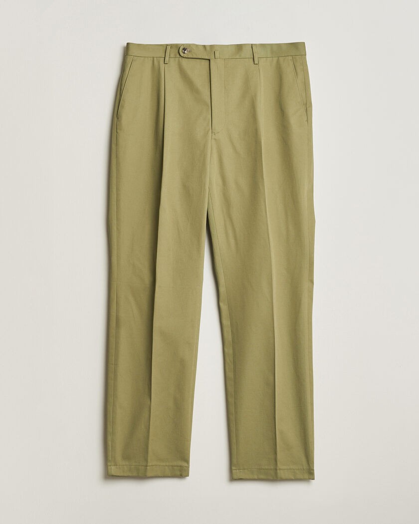 Rubato High Waist Cotton Chino Green 52 – Green