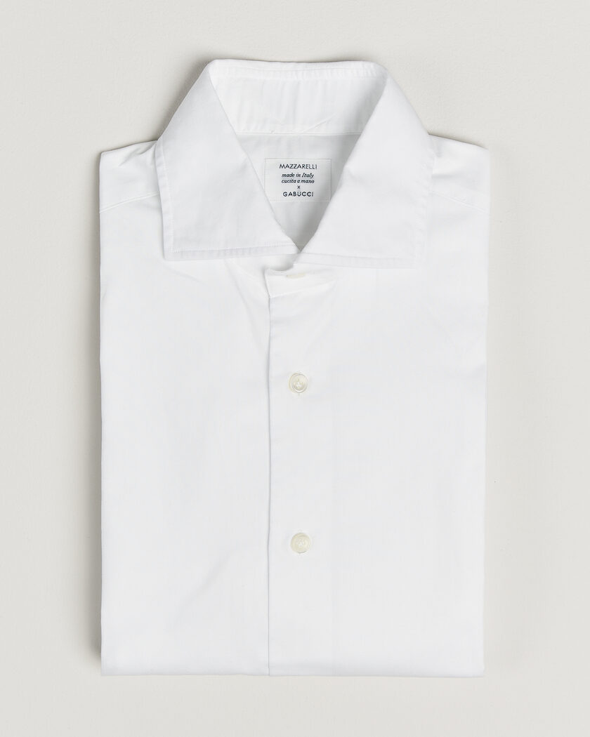 Pre-owned Mazzarelli Soft Cotton Shirt White 39 - M – White