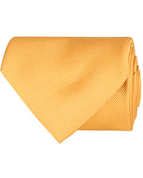  Plain Classic Tie 8 cm Gold