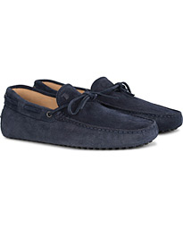  Laccetto Gommino Carshoe Navy Suede 