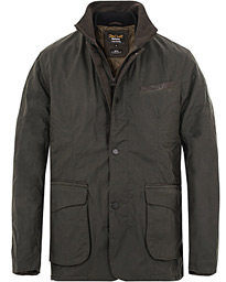 Land Rover Observe Wax Jacket Sage 