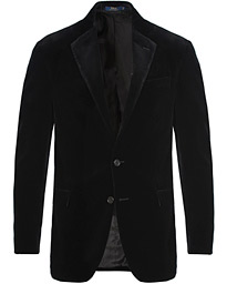  Clothing Velvet Blazer Black
