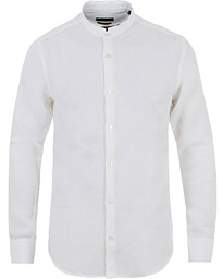 BOSS Rab Linen Shirt White