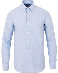  Slim Fit Oxford Button Down Shirt Light Blue