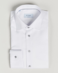  Contemporary Fit Signature Twill Shirt White
