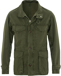  Cotton Twill Field Jacket Military Green