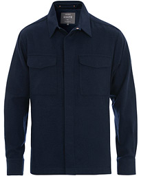  The CPO Wool Shirt Jacket Navy
