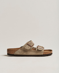  Arizona Soft Footbed Taupe Suede