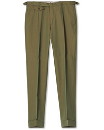  Jason Havana Solaro Suit Trousers Olive