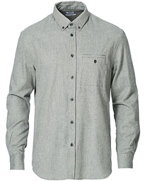  Zachary Flannel Shirt Grey Melange