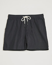  Linen Shorts Black