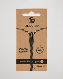  Normal Plastic & Metal Zipper Black XXS 