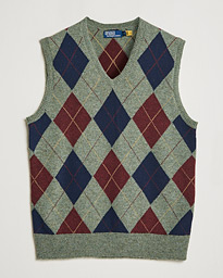 Polo Ralph Lauren Wool Argyle Vest 