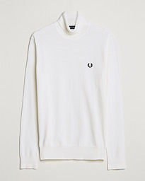 Fred Perry Roll Neck Jumper Snow White 