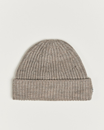 NN07Wool Rib HatKhaki Beige