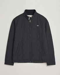  The Quilted Windcheater Black