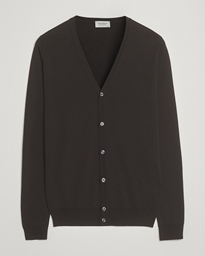 John Smedley Petworth Extra Fine Merino Cardigan Midnight at