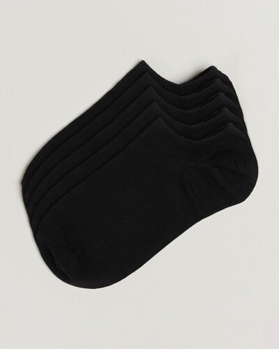 Bread & Boxers 5-Pack Ankle Sock Black