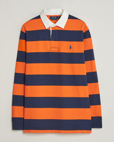 Polo Ralph Lauren Jersey Striped Rugger Sailing Orange/Newport