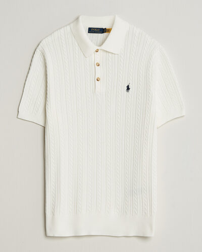 Polo Ralph Lauren Cotton Polo Deckwash White/Navy