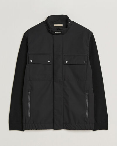 Woolrich Two Layers Hybrid Jacket Black