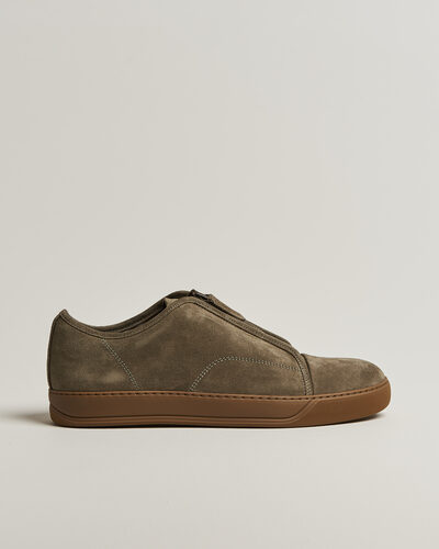 Lanvin DBB1 Zip Sneakers Khaki