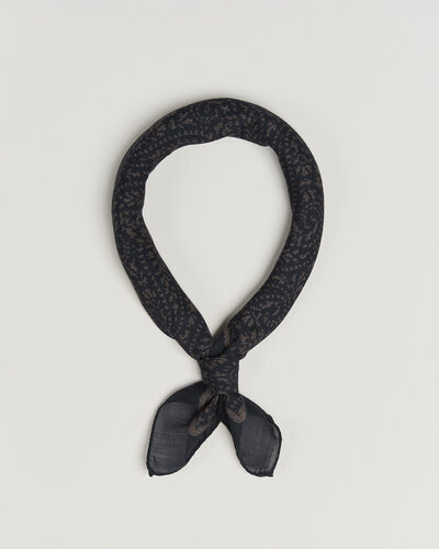 Massimo Alba Cashmere/Silk Bandana Navy