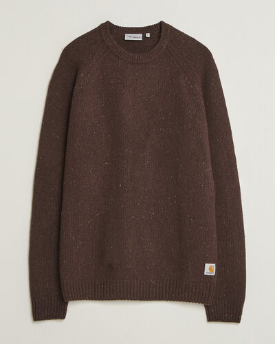 Carhartt WIP Anglistic Wool/Cotton Sweater Tobacco