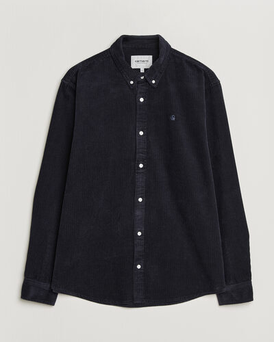 Carhartt WIP Madison Cord Shirt Dark Navy