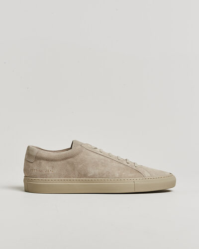 Common Projects Original Achilles Suede Sneaker Warm Grey