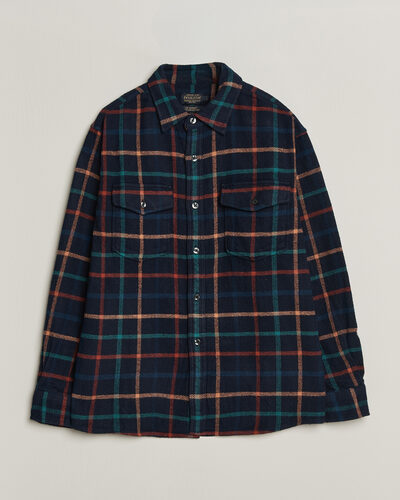 Pendleton Big Pocket Shirt Dark Blue Check