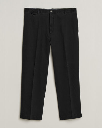 Santaniello Washed Cotton Trousers Black