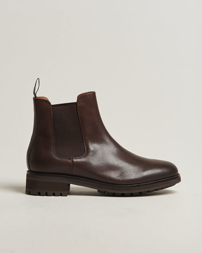 Polo Ralph Lauren Bryson Calf Chelsea Boots Polo Brown