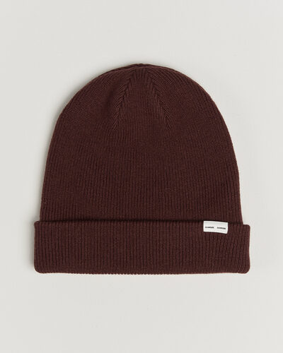 Samsøe Samsøe The Wool Beanie Bitter Chocolate