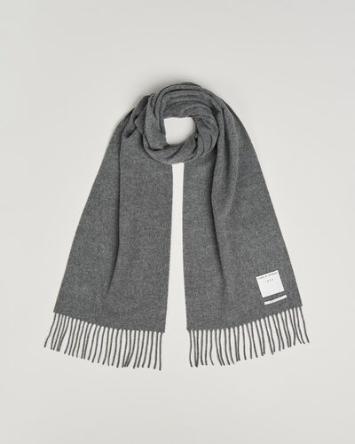 Tiger of Sweden Sylan Wool Scarf Charcoal