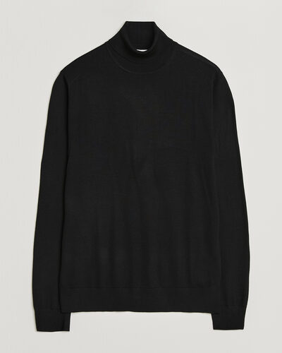 Tiger of Sweden Nevile Extra Fine Merino Polo Black