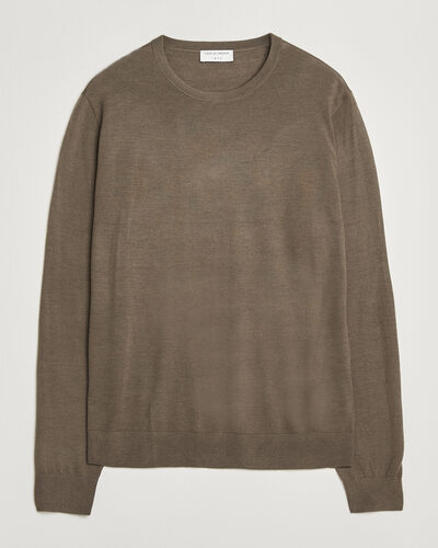 Tiger of Sweden Connor Extra Fine Merino Crew Neck Pullover Aged Timber