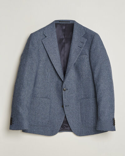 Tiger of Sweden Easer Wool Pepita Blazer Iron Haze