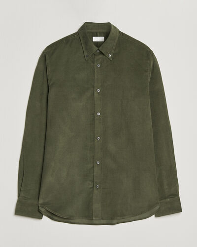 Tiger of Sweden Bjorn Corduroy Shirt City Green