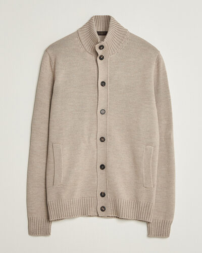 Zanone Virgin Merino Wool Chioto Beige