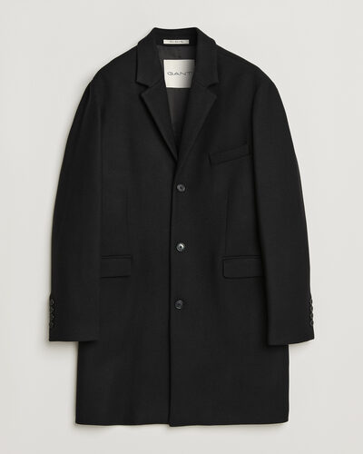 Gant Classic Wool/Cashmere Coat Black
