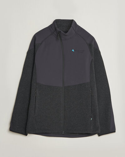 Klättermusen Balderus Wool Fleece Hood Jacket Black