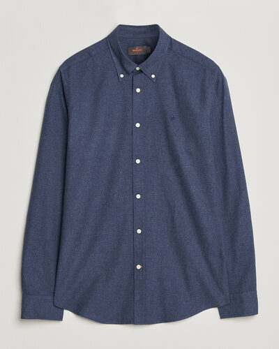 Morris Watts Flannel Shirt Navy