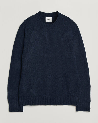 NN07 Lee Wool Knitted Sweater Navy Blue
