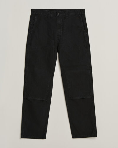 orSlow Double Knee Work Trousers Black