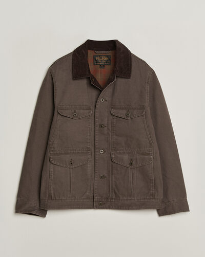 Filson Rustic Canvas Journeyman Canvas Jacket Bark