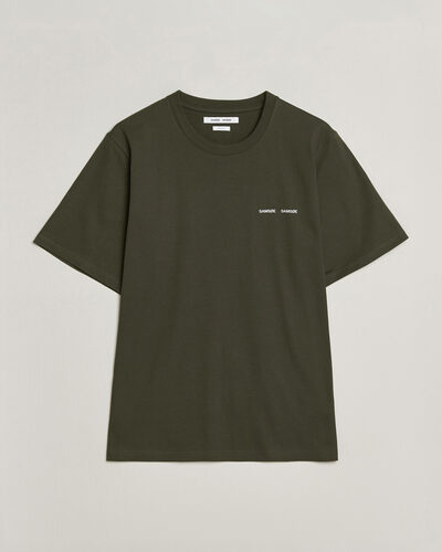 Samsøe Samsøe Thomas Cotton T-Shirt Forest Night