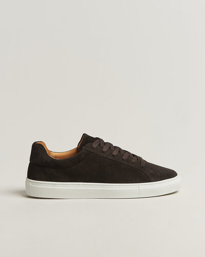 A Day's March Marching Suede Sneaker Chocolate