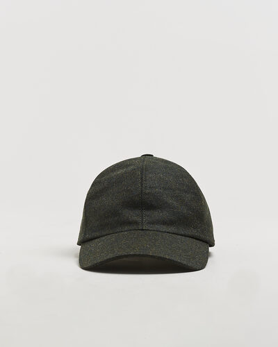 Wigéns Wool/Cashmere Baseball Cap Hunter Green